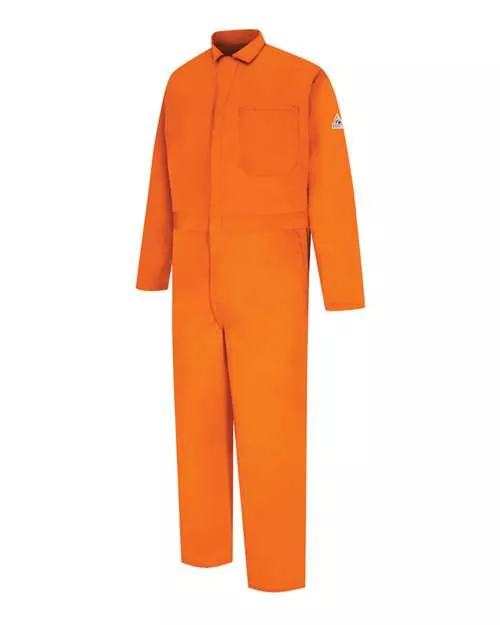 Bulwark CEC2EXT Men's Extended Classic Coverall – EXCEL FR 9 oz. 100% Cotton FR Twill | Sizes 56–64