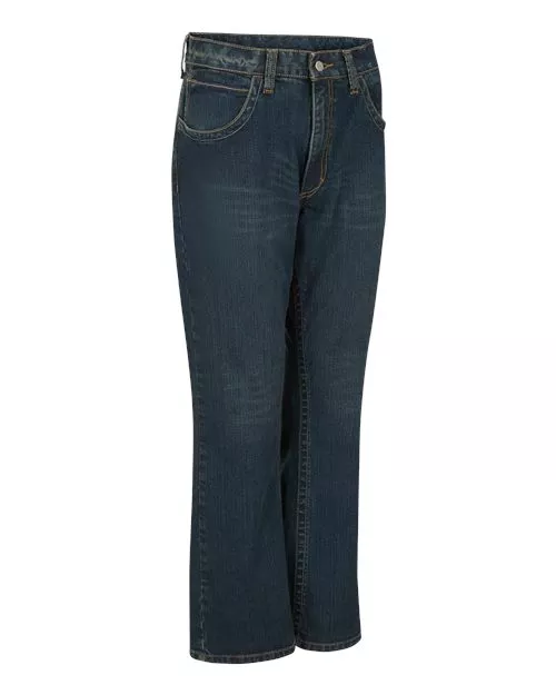 Bulwark PSJ2 Men's Relaxed Fit Bootcut Jean with Stretch – 12 oz. FR Denim | CAT 2 NFPA 2112