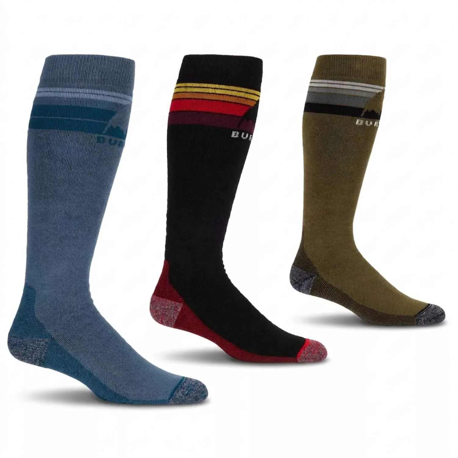 Burton Emblem Midweight Snowboard Socks - Men's