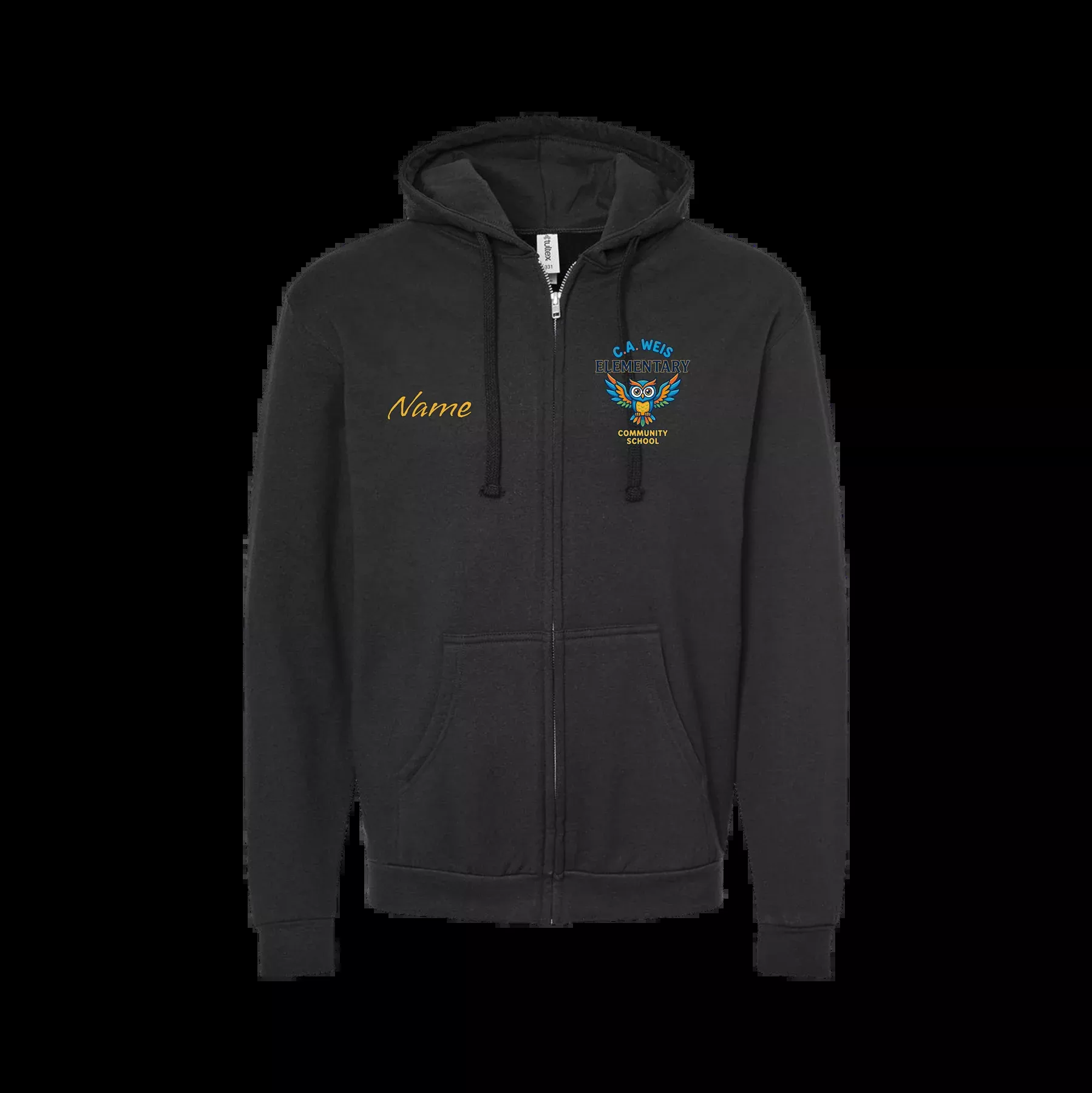 C.A. WEIS Full-Zip Hooded Sweatshirt - 331