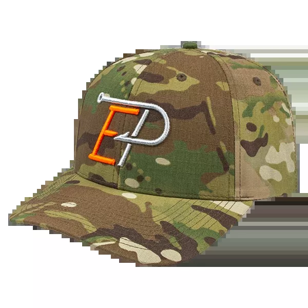 Cap America Custom Embroidered Hat with Logo - MultiCam Full Fabric Cap i2022