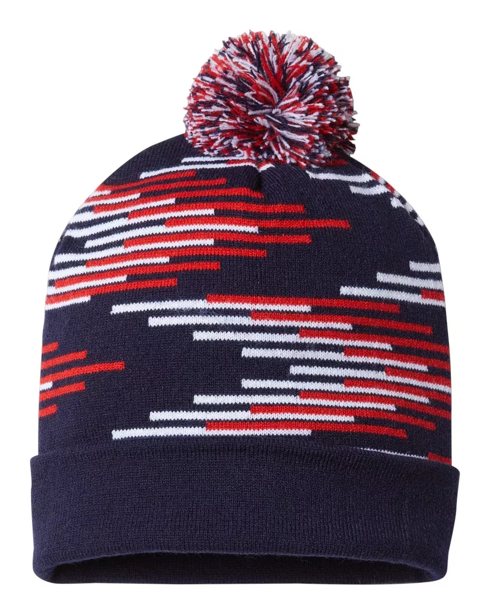 Cap America RKB12 USA-Made Bar Beanie Knit Cap