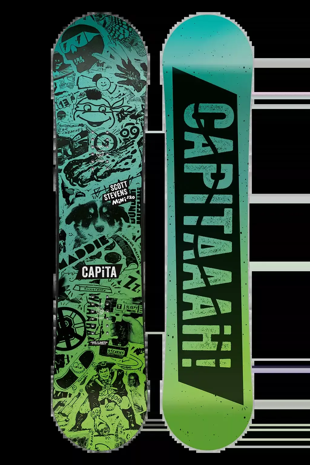 Capita Scott Stevens Mini Snowboard - 2026 | Improves Skills & bring freestyle swag.