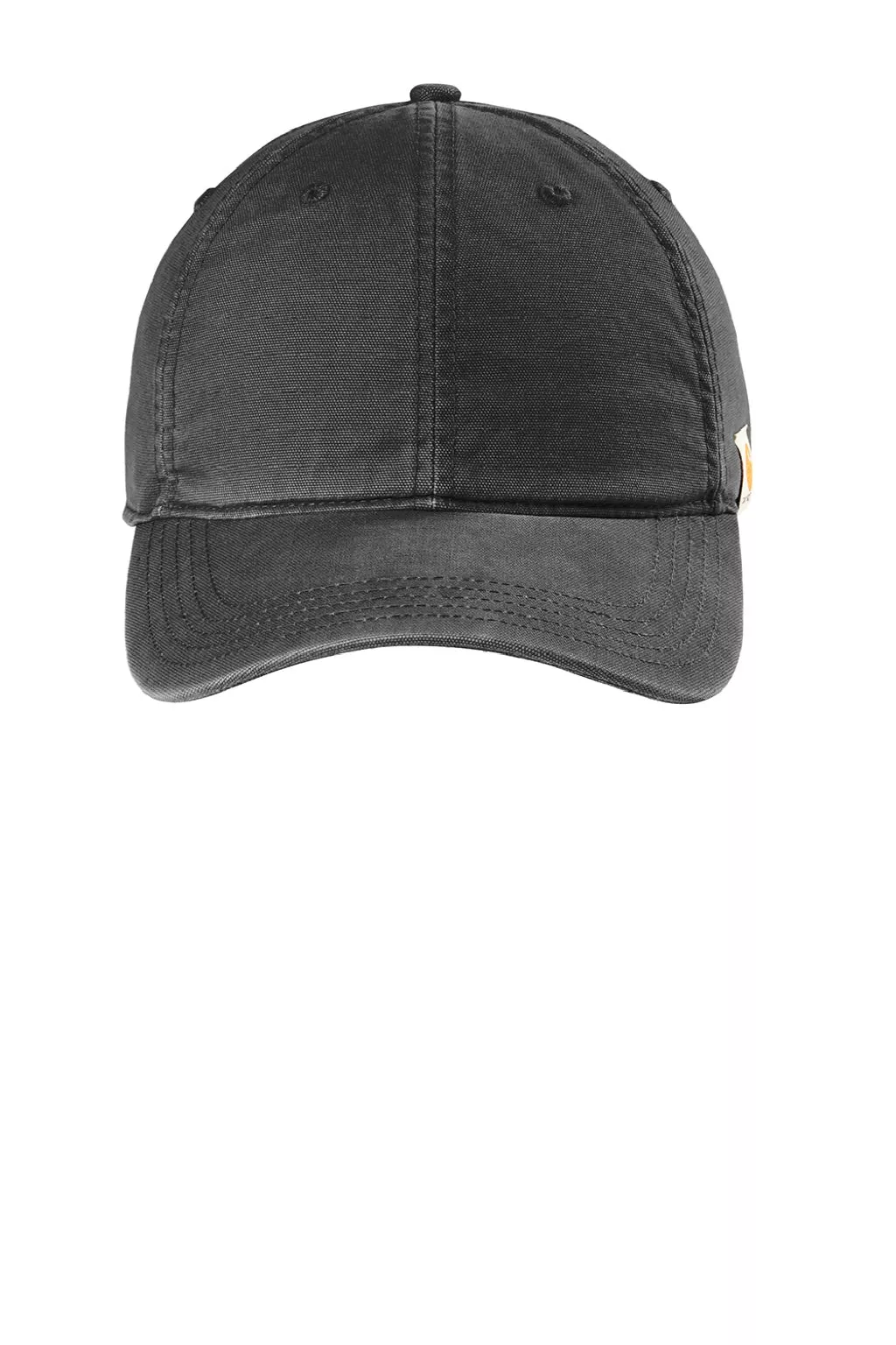 Carhartt Hats Mens Moisture Wicking Canvas Adjustable Hat - Black