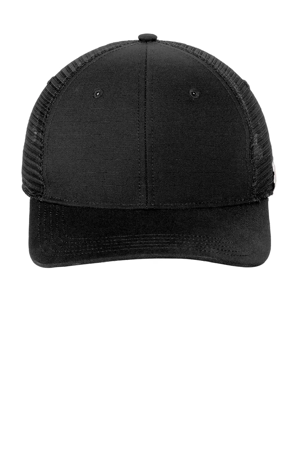 Carhartt Hats Mens Moisture Wicking Canvas Mesh Back Hat - Black