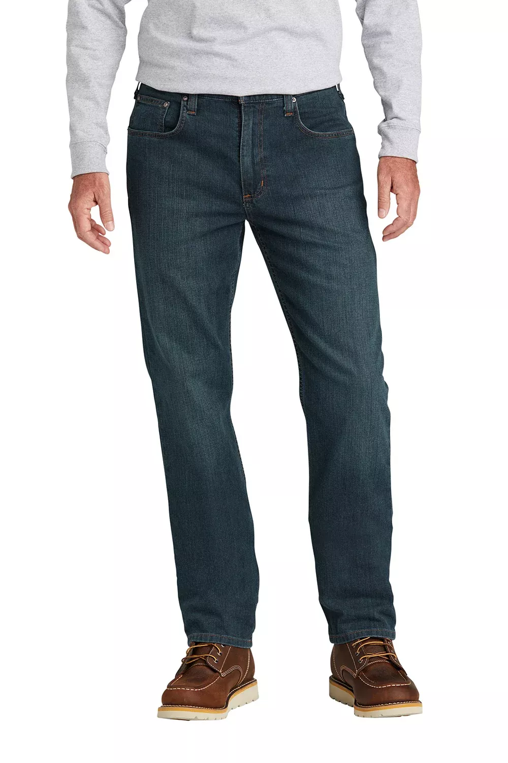 Carhartt Mens Rugged Flex 5 Pocket Jeans - Superior Blue