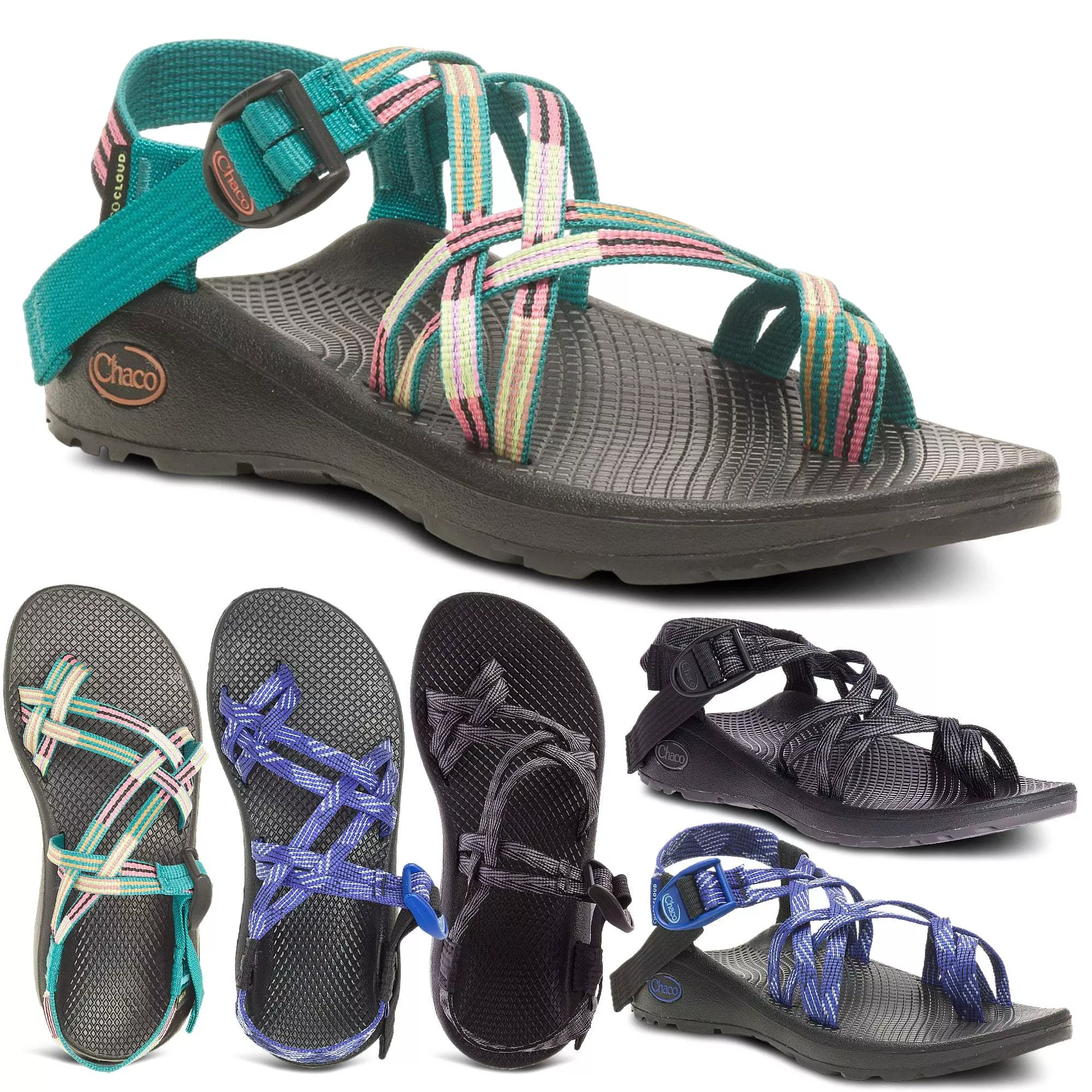 Chaco Z/Cloud X2 Women's Sandals – Superior Cushioning and Adjustable Fit for Enhanced Comfort and Support