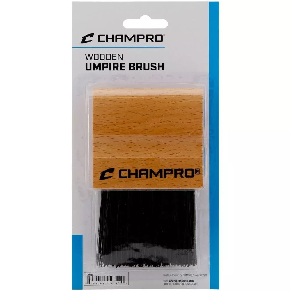 Champro A040 Wood Handle Umpire Brush