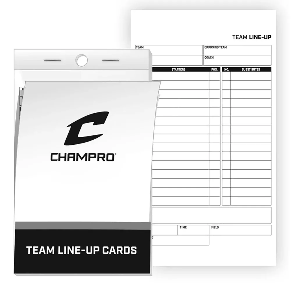 Champro AF61 Line-up Cards