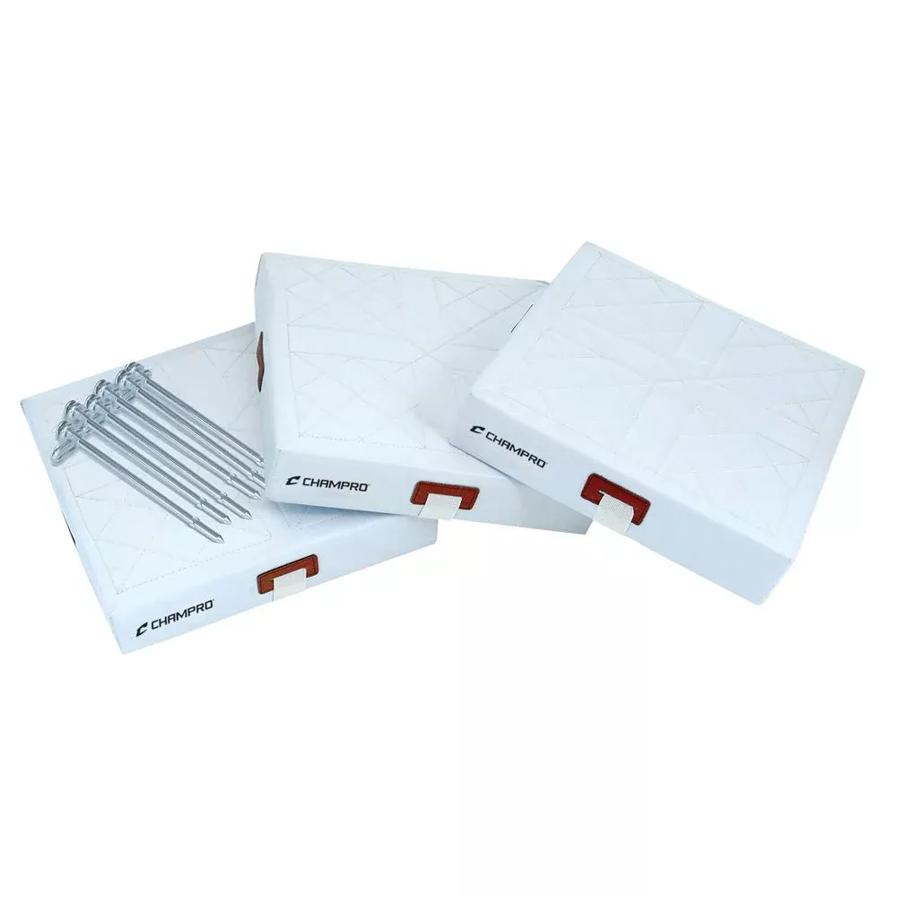 Champro B010 15 " x 3 " PVC Quilted Base