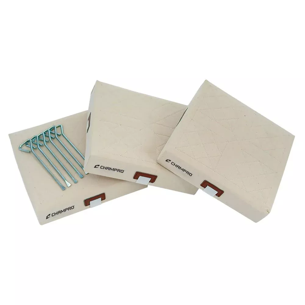Champro B014 14 " x 2 " Canvas Quilted Base