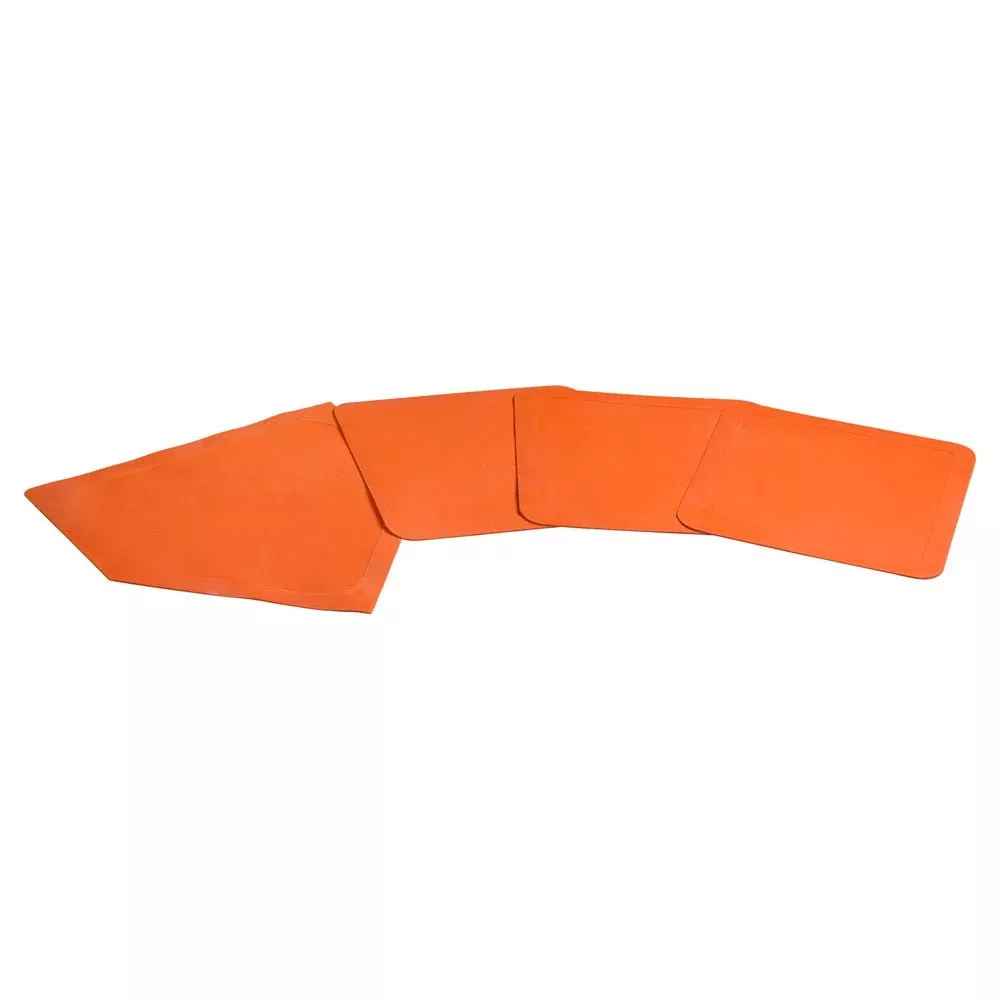 Champro B021 Throw Down Rubber Bases(Set/4)