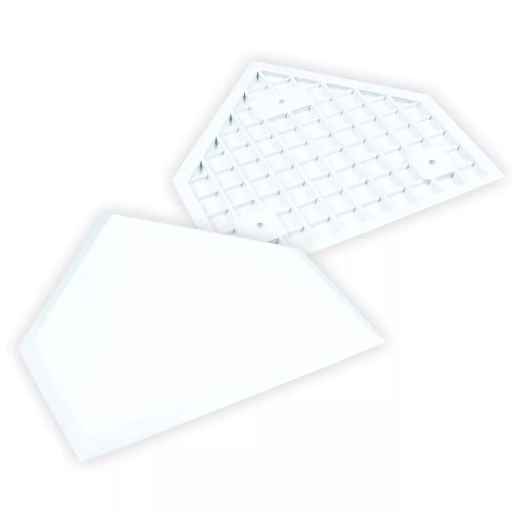 Champro B033 White Home Plate without Spikes