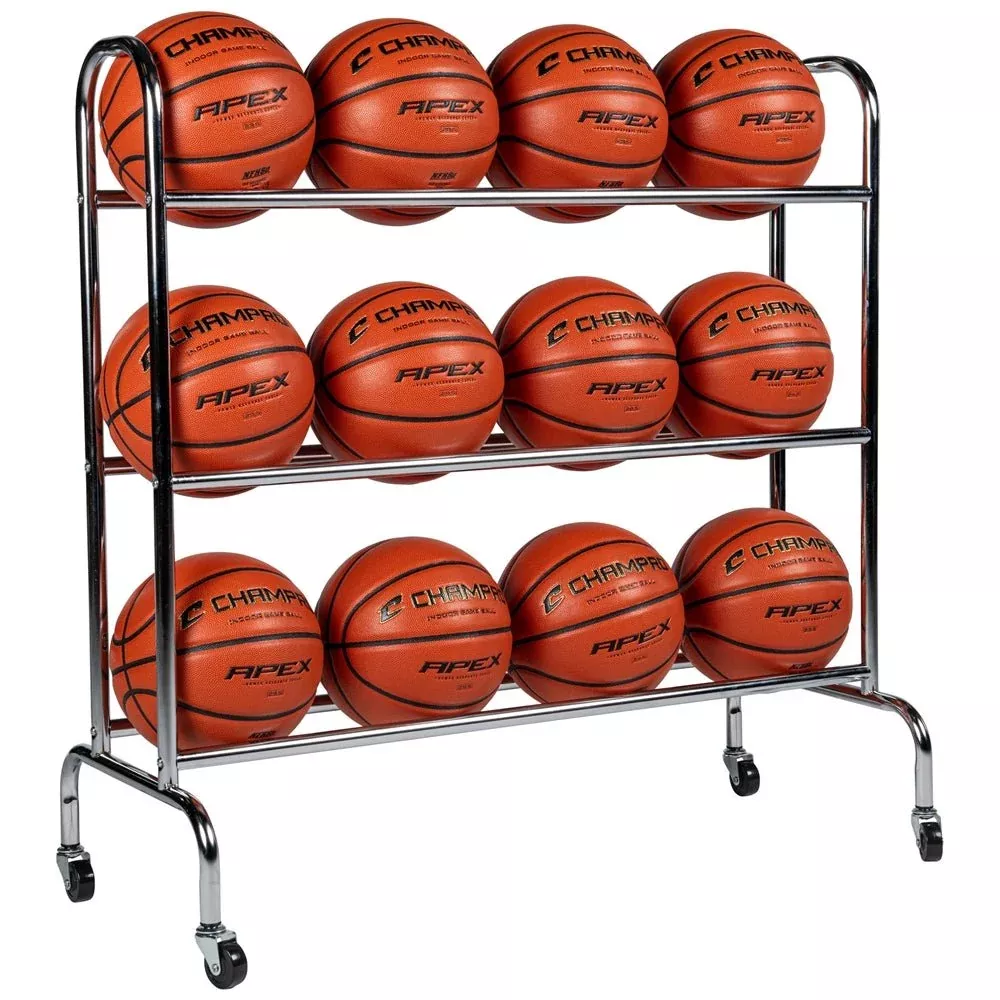 Champro BR12 12 Ball Rack w/Casters