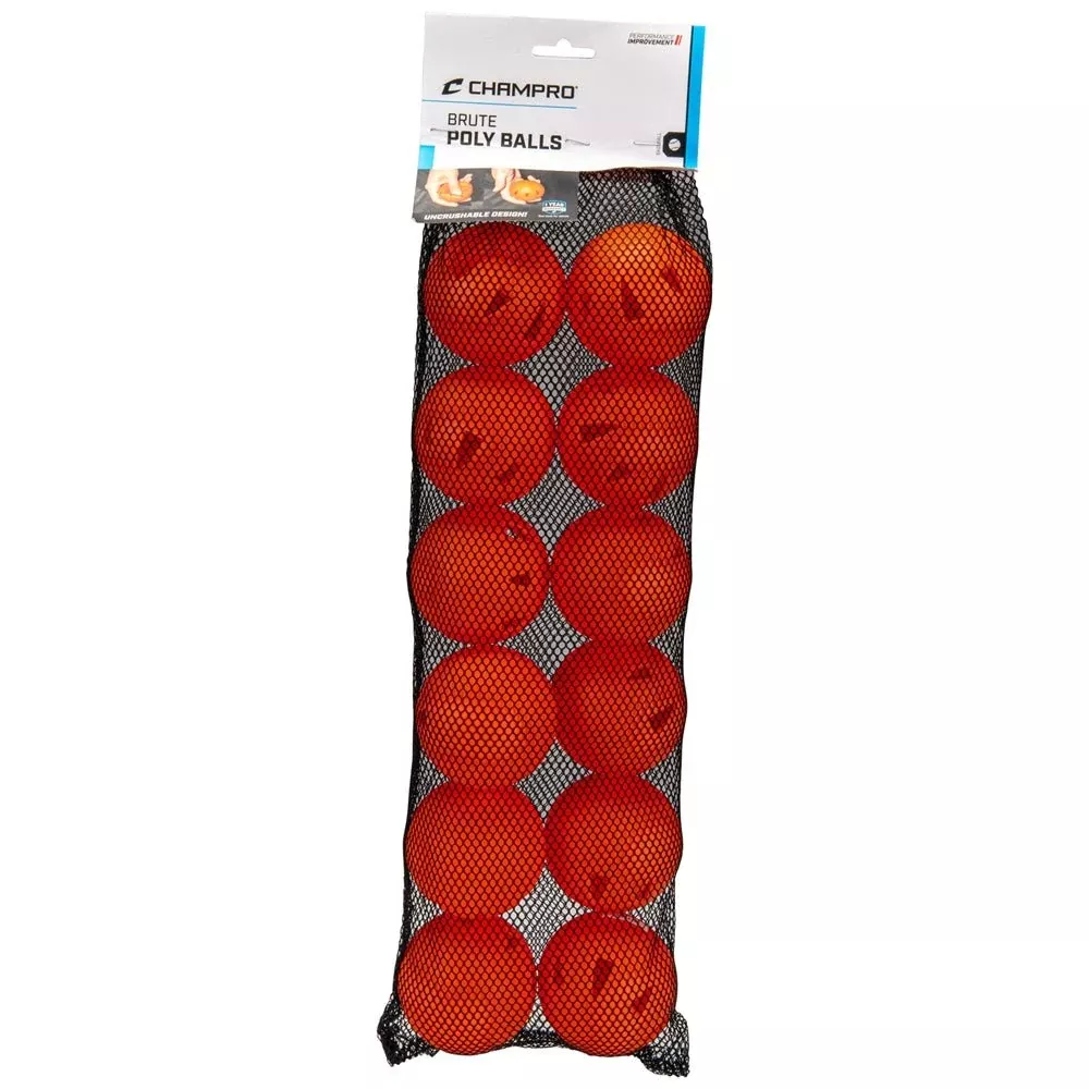 Champro CBB50 Brute Training Poly Ball-Bulk