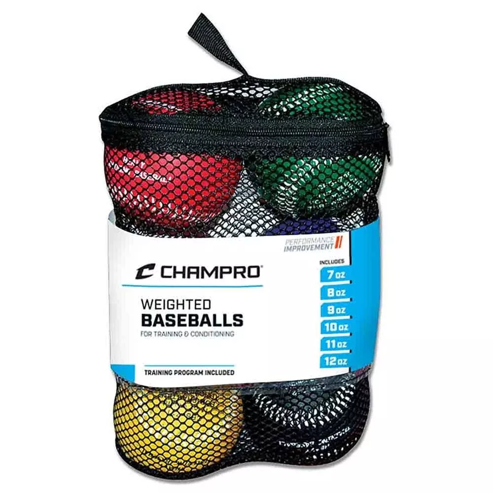 Champro CBB7S Set of 6 Training Baseballs