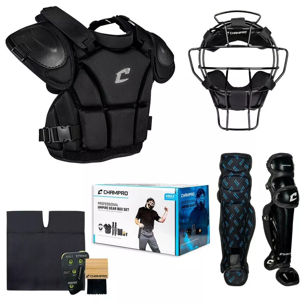 Champro CBSUVK Varsity Umpire Kit-Black
