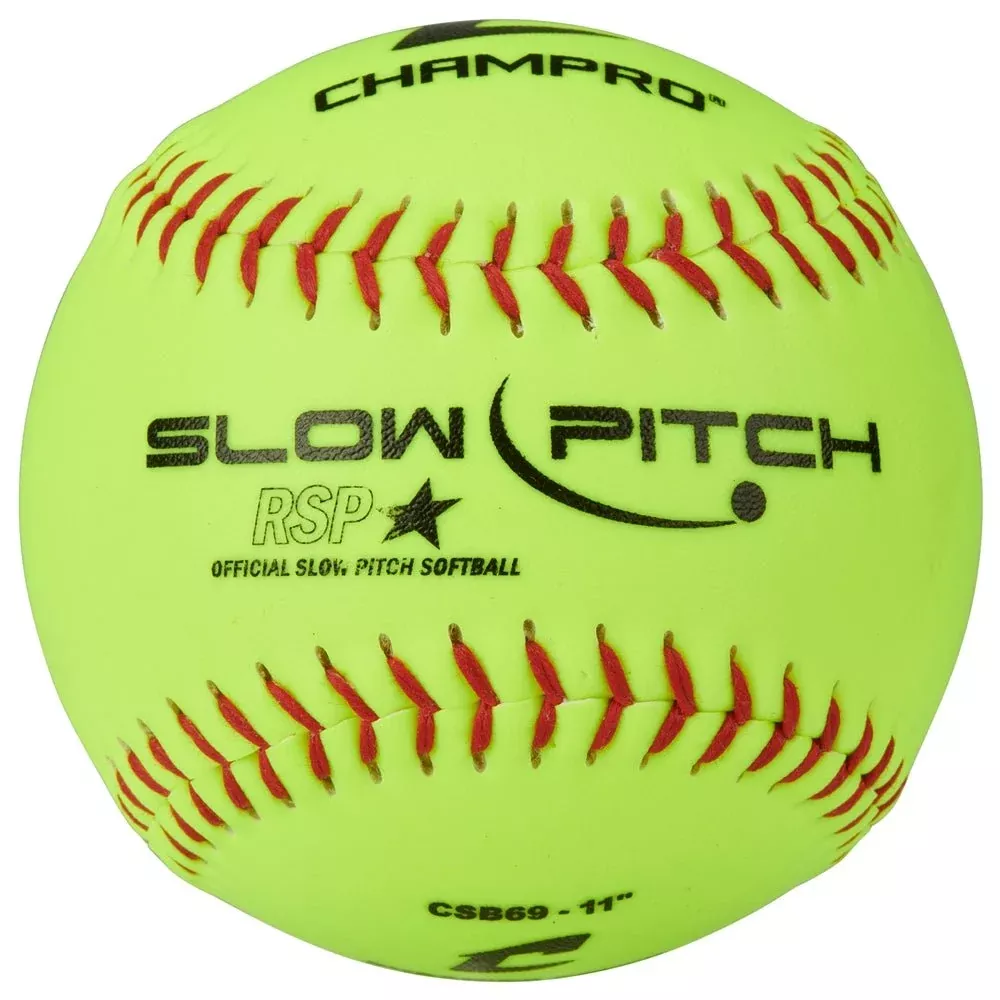 Champro CSB69 11 " Slow Pitch Practice Softball