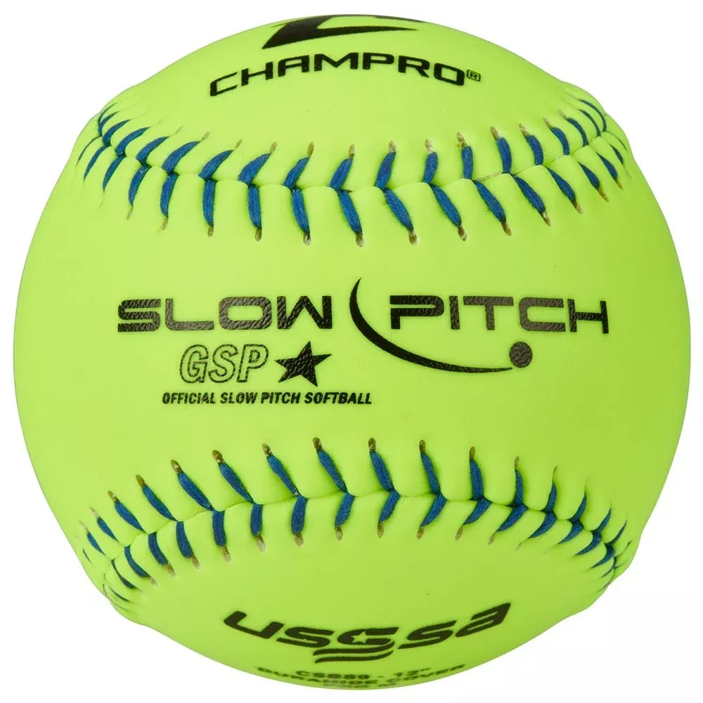 Champro CSB89 USSSA SlowPitch 44 Synth 12 " Softball