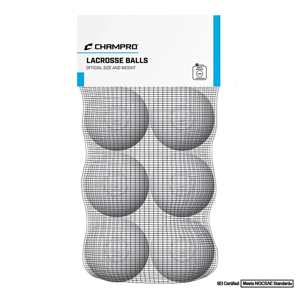 Champro LB6NW Lacrosse Balls