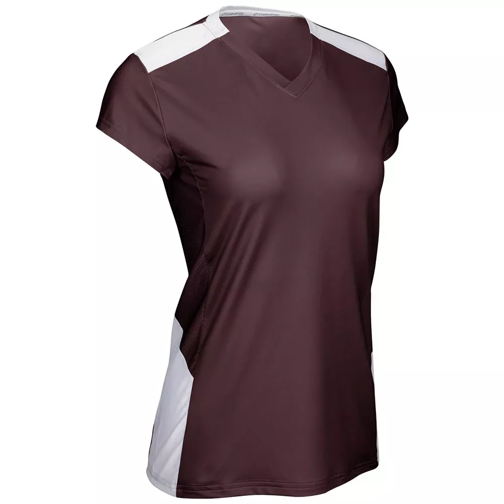 Champro VJ12 Point Cap Sleeve Volleyball Jersey
