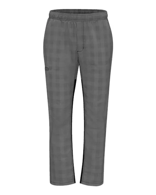 Chef Designs 0P4M Airflow Chef Pants - 77/23 Poly/Cotton with 100% Poly Stretch Woven Panels Men's Straight Fit Airflow Chef Pant | S-3XL