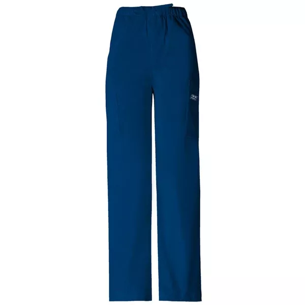 Cherokee Workwear Men's Navy Premium Core Stretch Drawstring Cargo Pant