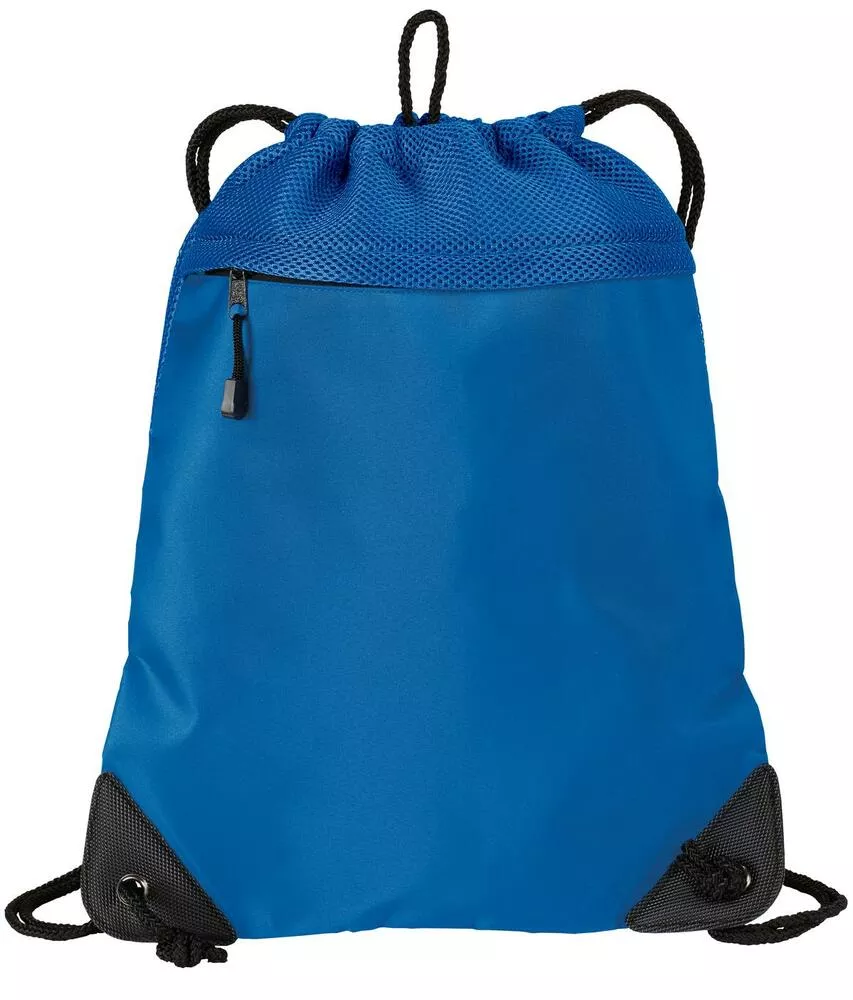 - Cinch Pack with Mesh Trim