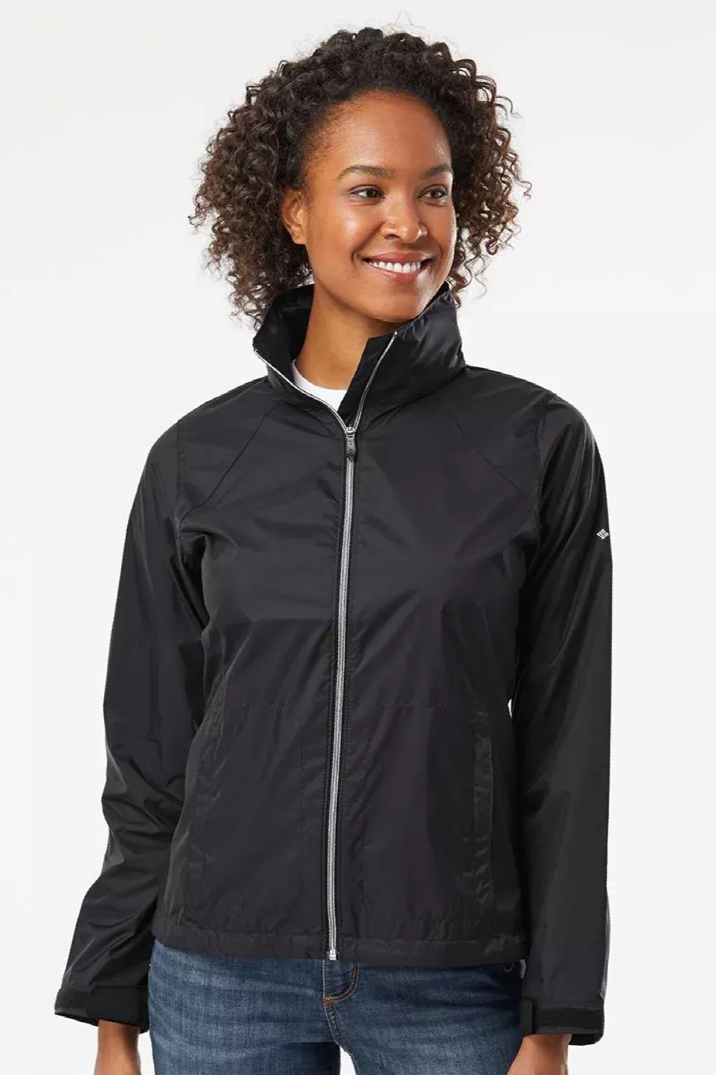 Columbia Womens Switchback III Water Resistant Full Zip Jacket - Black