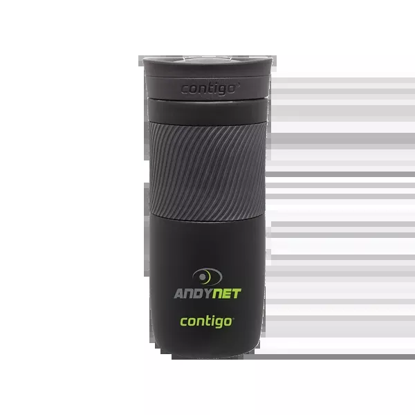 Contigo Matte Black Byron Bottle 16oz
