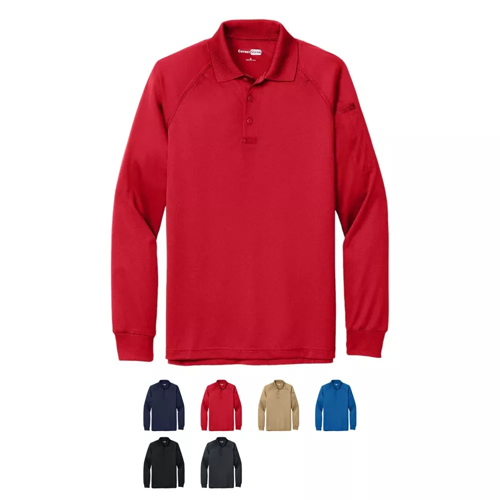 CornerStone - Select Long Sleeve Snag-Proof Tactical Polo. CS410LS