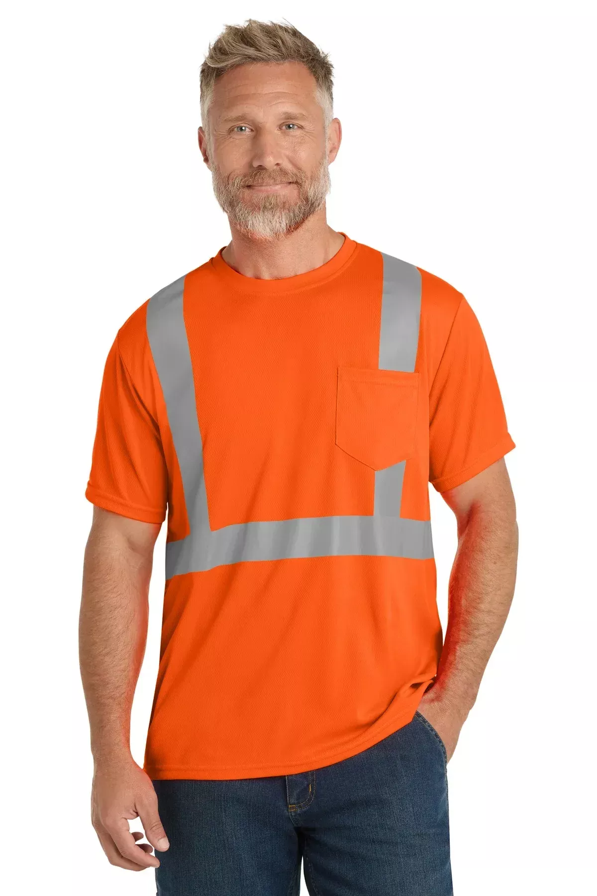 CornerStoneANSI 107 Class 2 Mesh Tee. CS200
