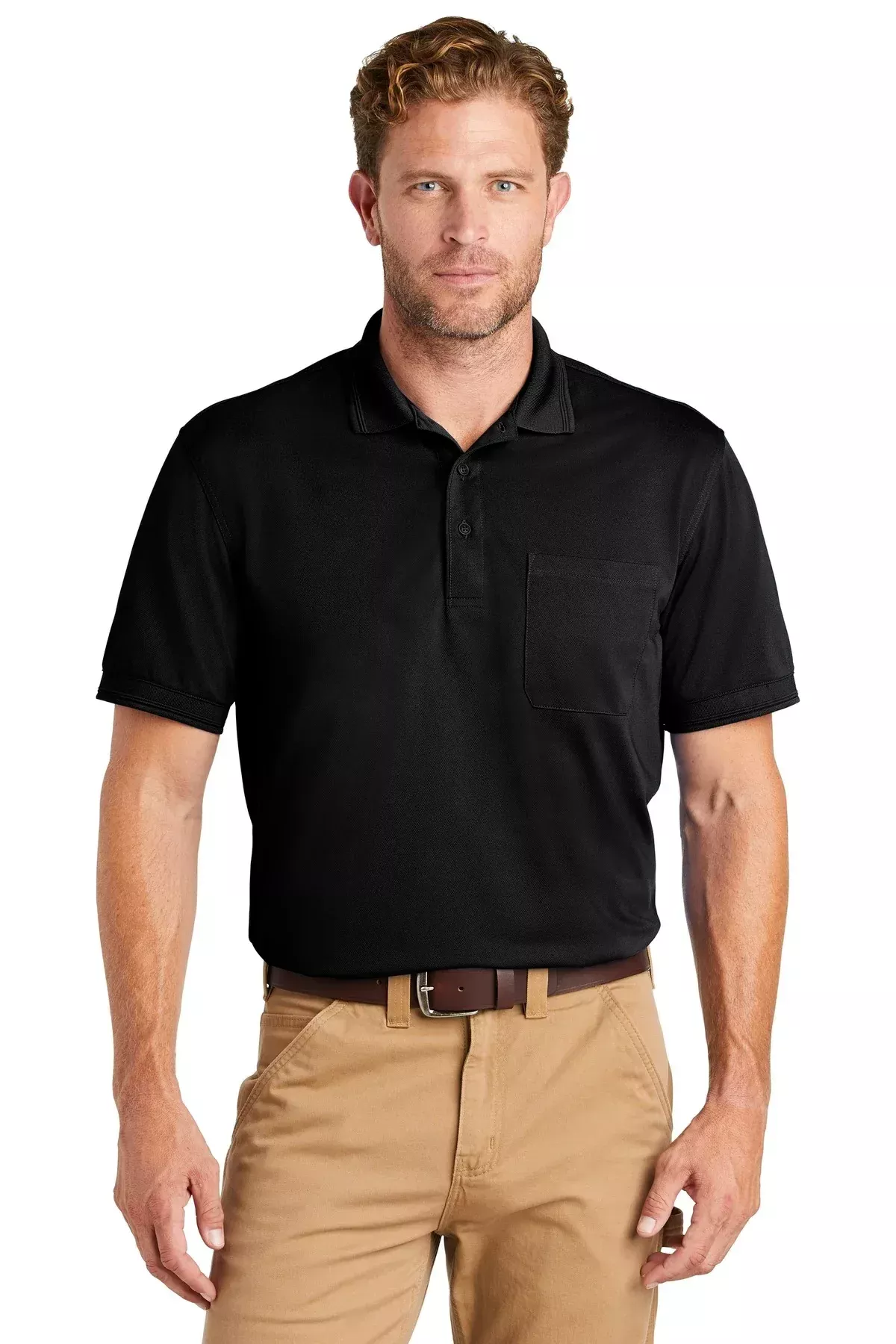 CornerStoneIndustrial Snag-Proof Pique Pocket Polo. CS4020P