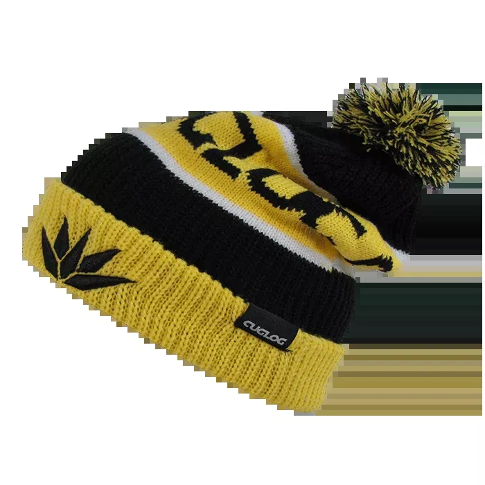 Cotopaxi Pom Beanie, Long Knit Cap - Cuglog K038