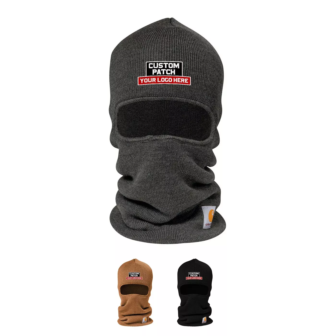 Custom Patch Carhartt CT104485 Knit Insulated Face Mask