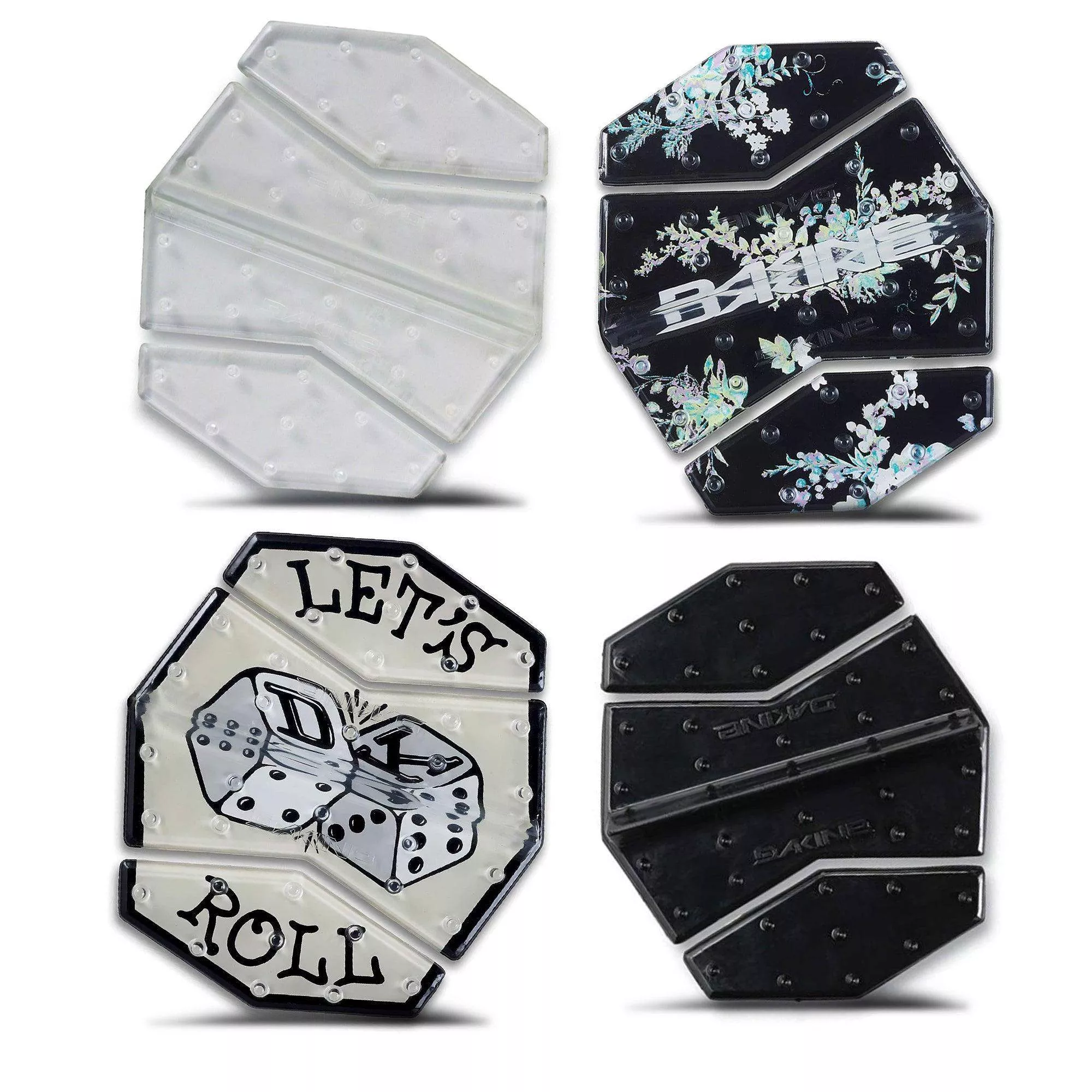 Dakine Modular Mat Snowboard Stomp Pad Molded Peel & Stick Adhesive Stomp Pad