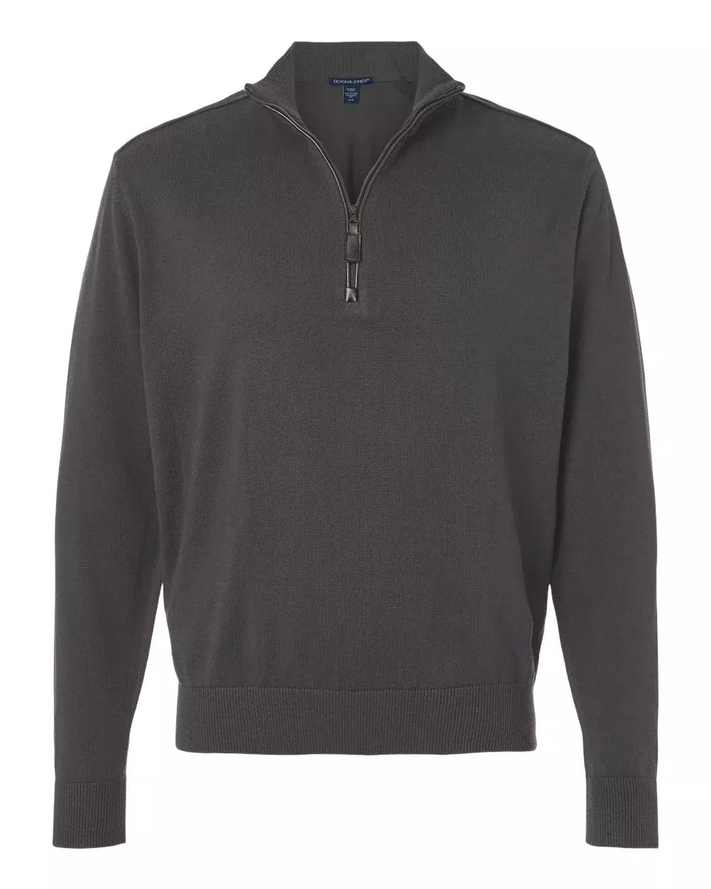 Devon & Jones Men's New Classics Quarter-Zip Sweater