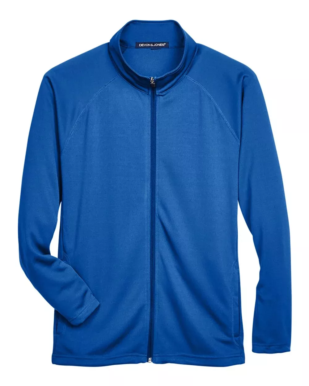 Devon & Jones Men's Stretch Tech-Shell Compass Full-Zip Jacket