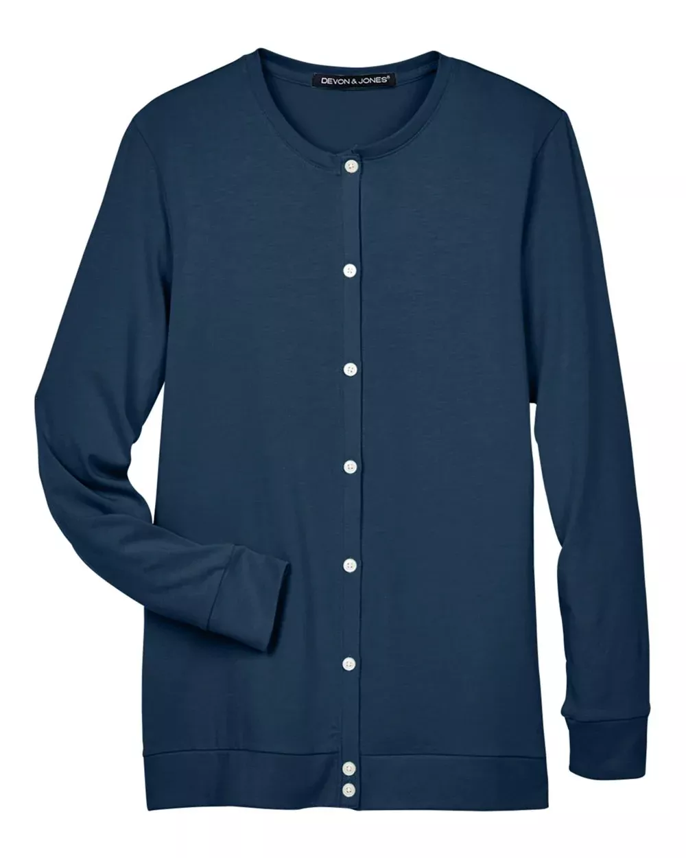 Devon & Jones Women's Perfect Fit™ Ribbon Cardigan