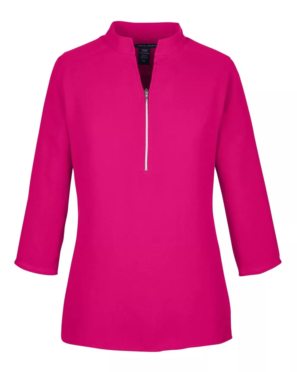 Devon & Jones Women's Perfect Fit™Three-Quarter Sleeve Crepe Tunic