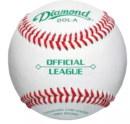 Diamond DOL-A Official League Leather Baseballs