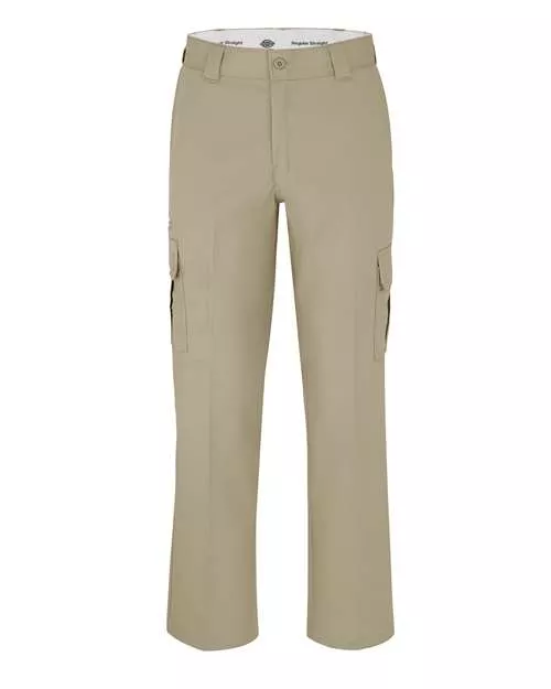 Dickies WP95 Men’s FLEX Cargo Pants – 7.25 oz. 65/35 Polyester/Cotton FLEX Mechanical Stretch Twill | Moisture-Wicking