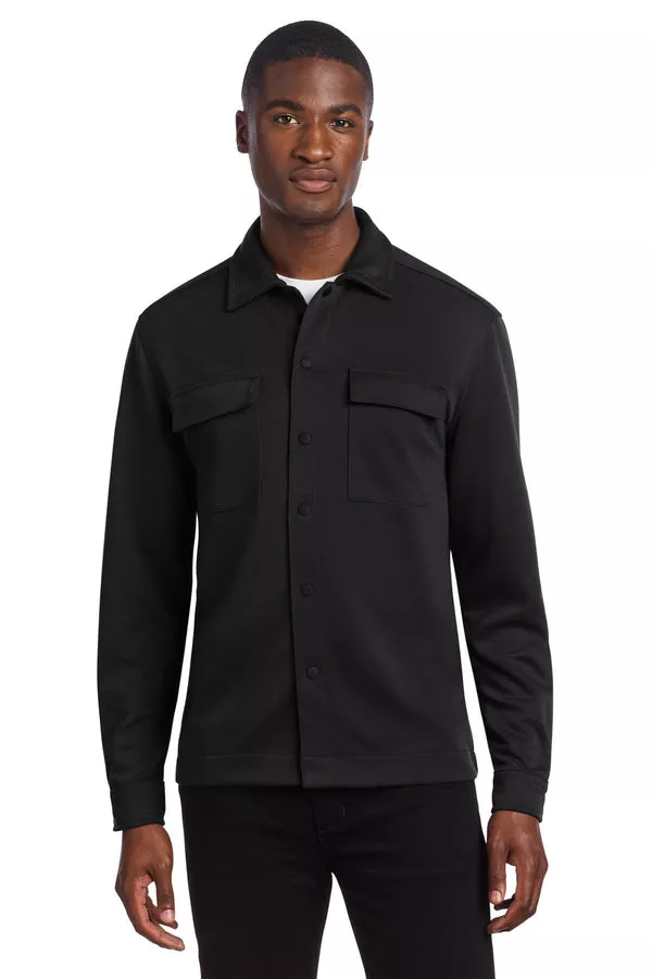 DISCONTINUED Mercer+Mettle Double-Knit Snap Front Jacket MM3004