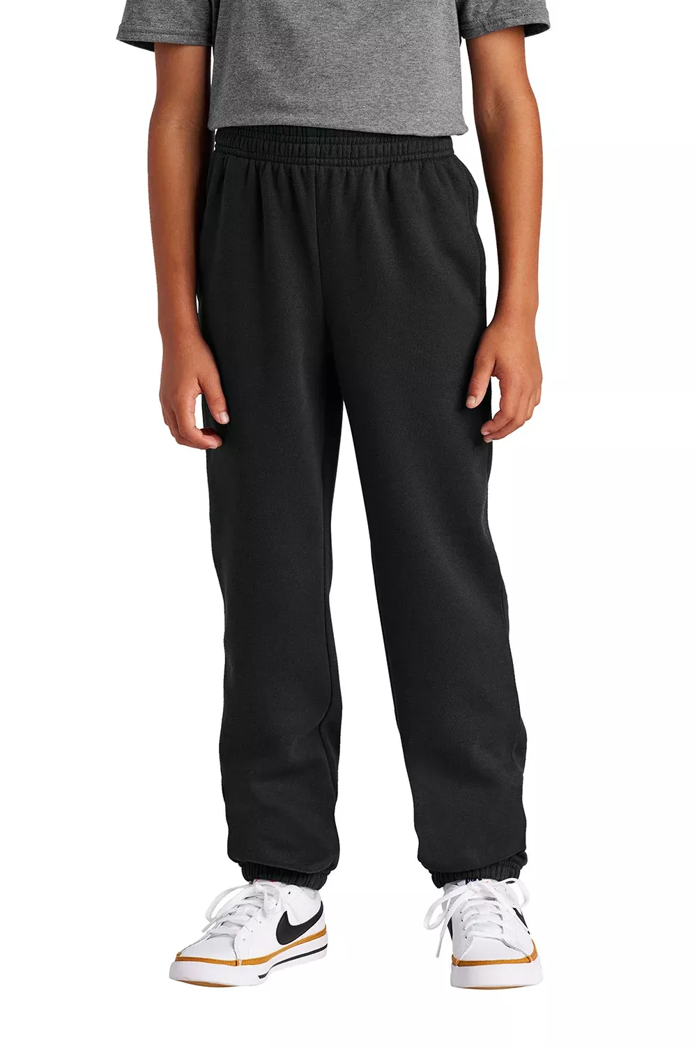 District Youth V.I.T. Fleece Sweatpants w/ Pockets - Black