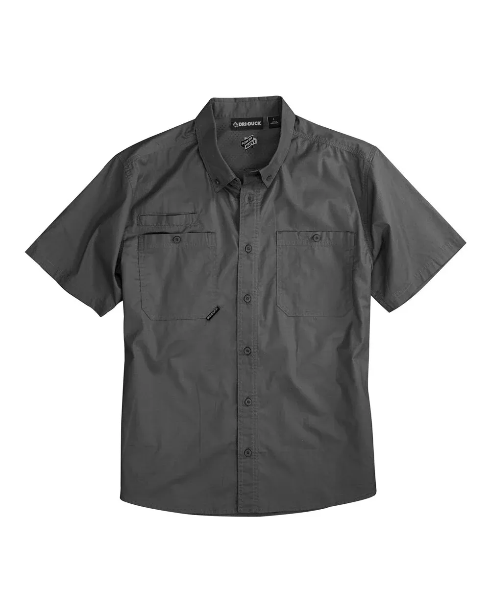 DRI DUCK Men's Craftsman Woven Short Sleeve Shirt