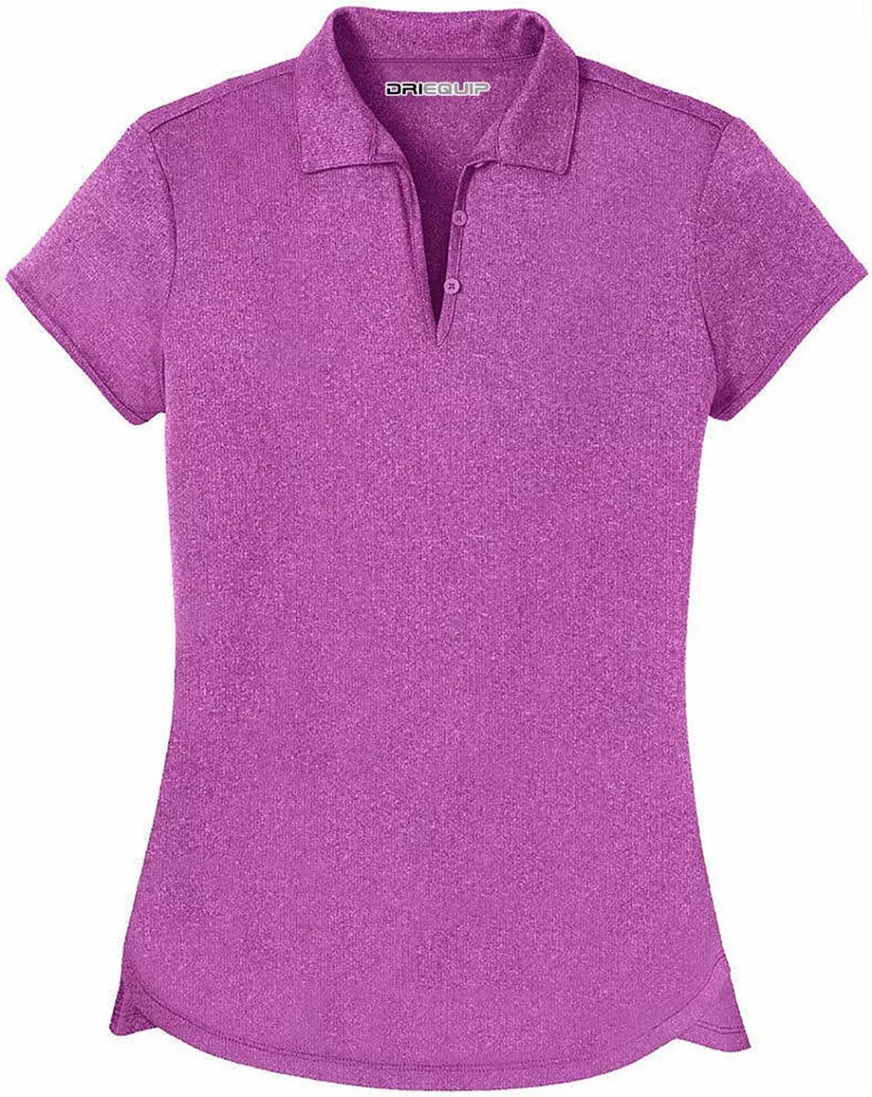 DriEquip Women's Heather Polo CLOSEOUT