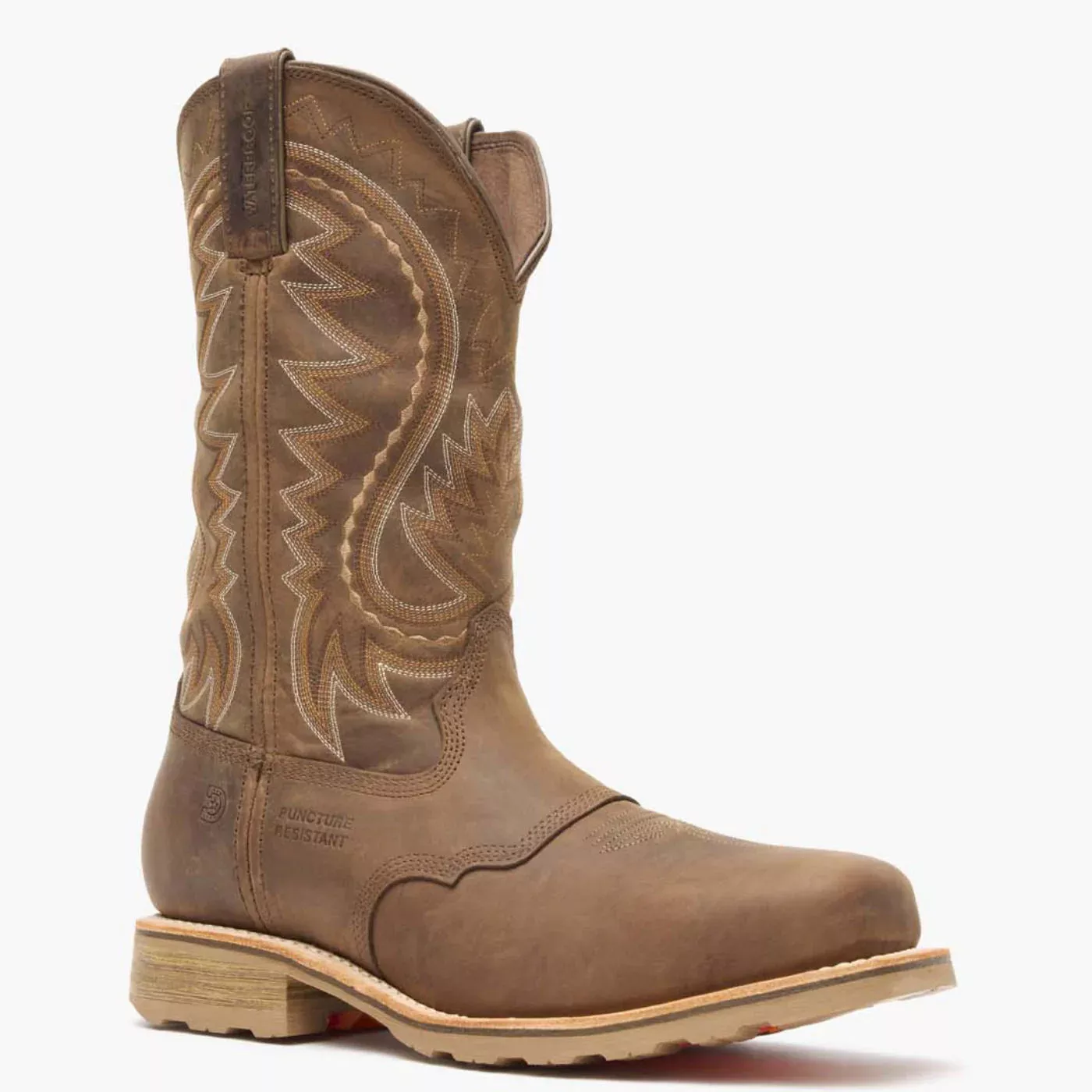 Durango Maverick Pro Steel Toe Waterproof Square Toe Western Work Boots - Men's