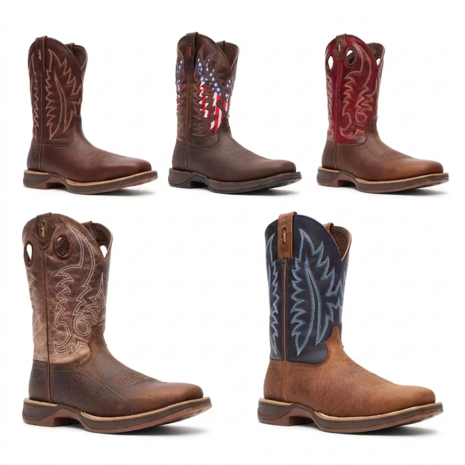 Durango Rebel™ Square Toe Ultra-Lite Western Boots- Men's
