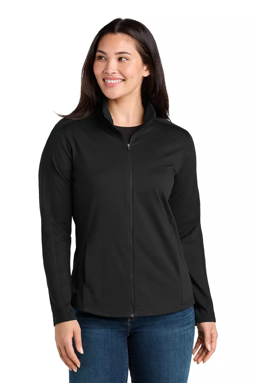 Eddie Bauer Womens Adventurer Full Zip Sweatshirt - Deep Black