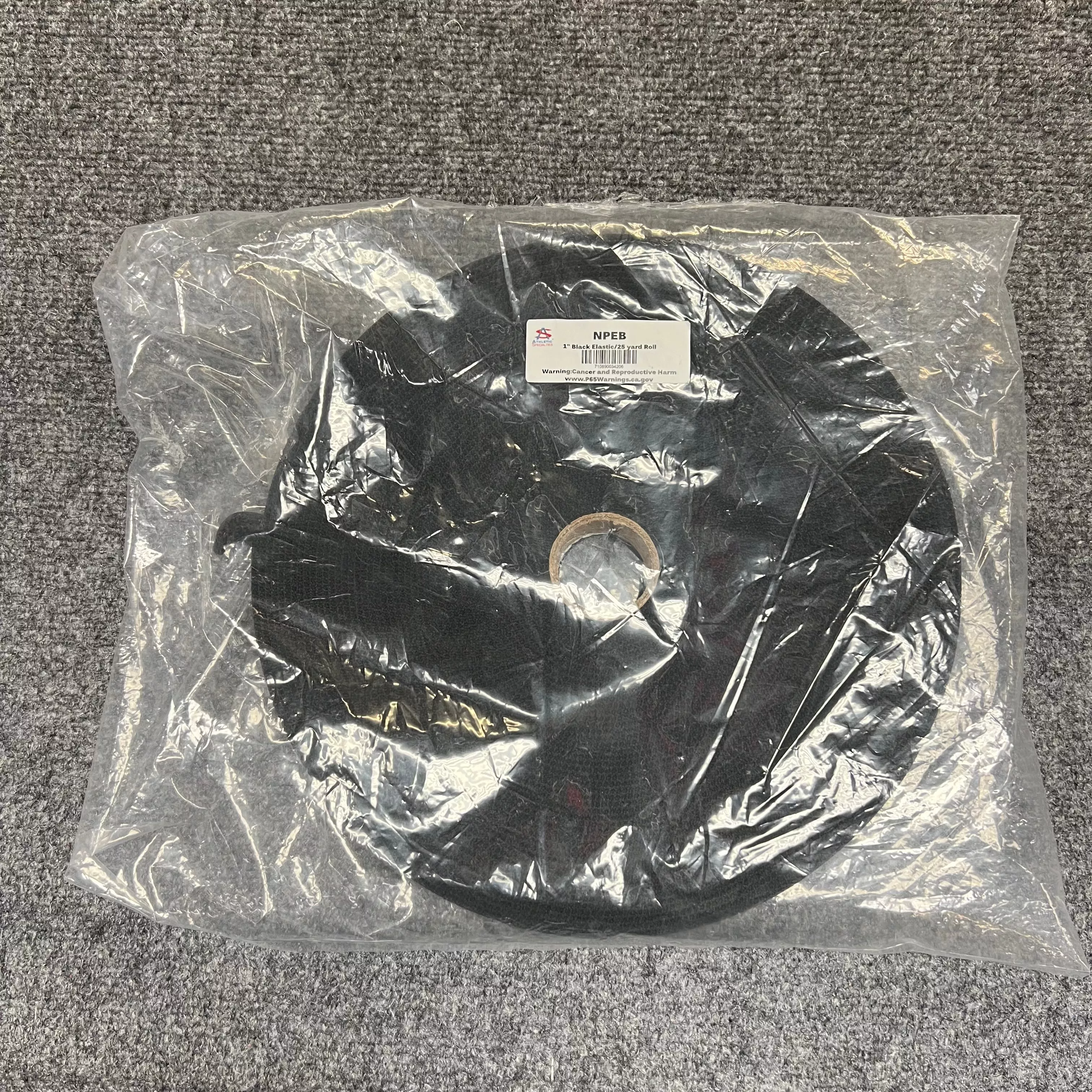 Elastic for Shoulder Pads - Black